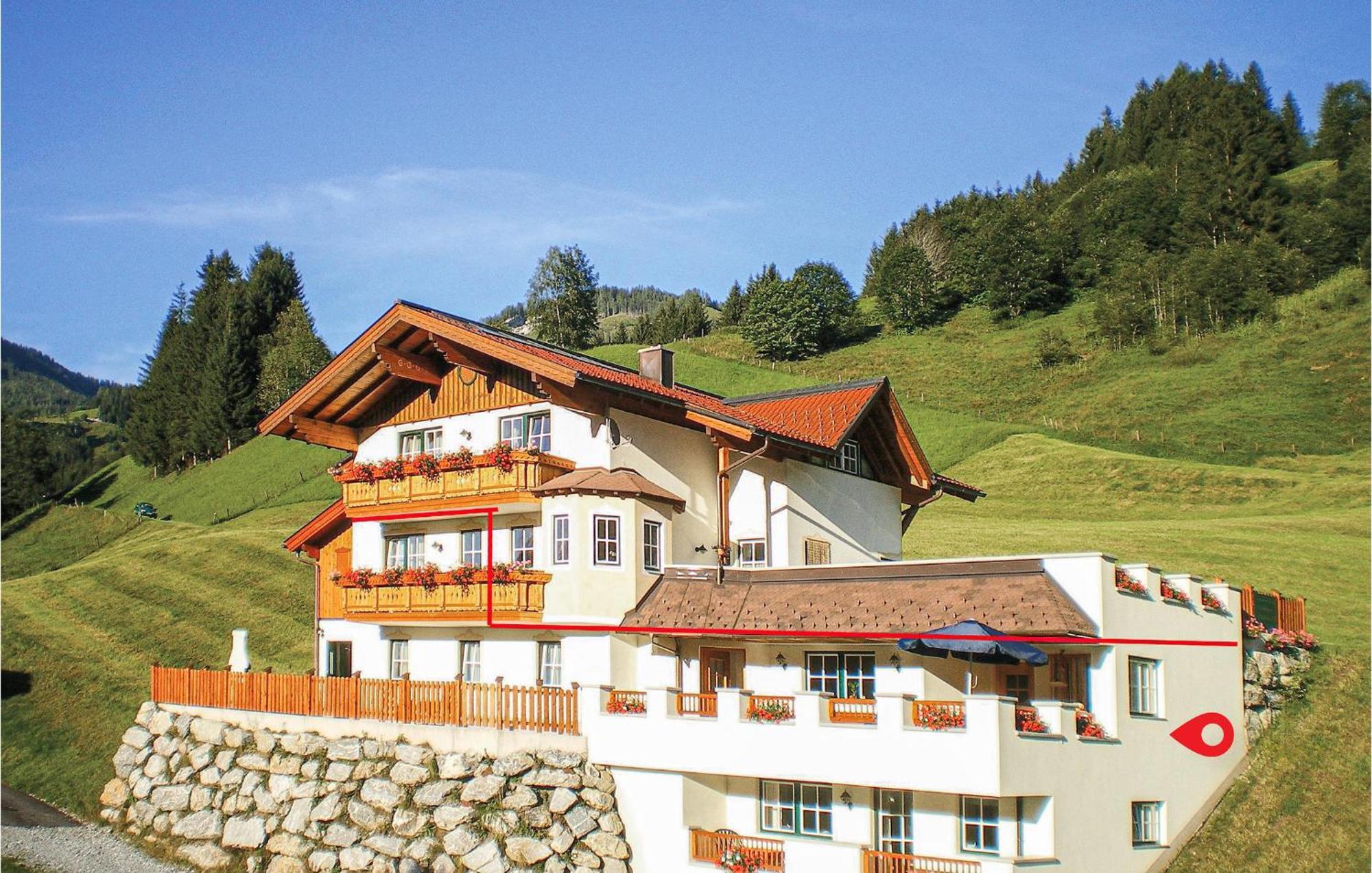 Wunderschoenes Ferienhaus Großarl Exterior foto